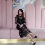 Sukienka wieczorowa koronkowa maxi Plus Size